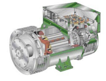 土默特左发电机内部结构图